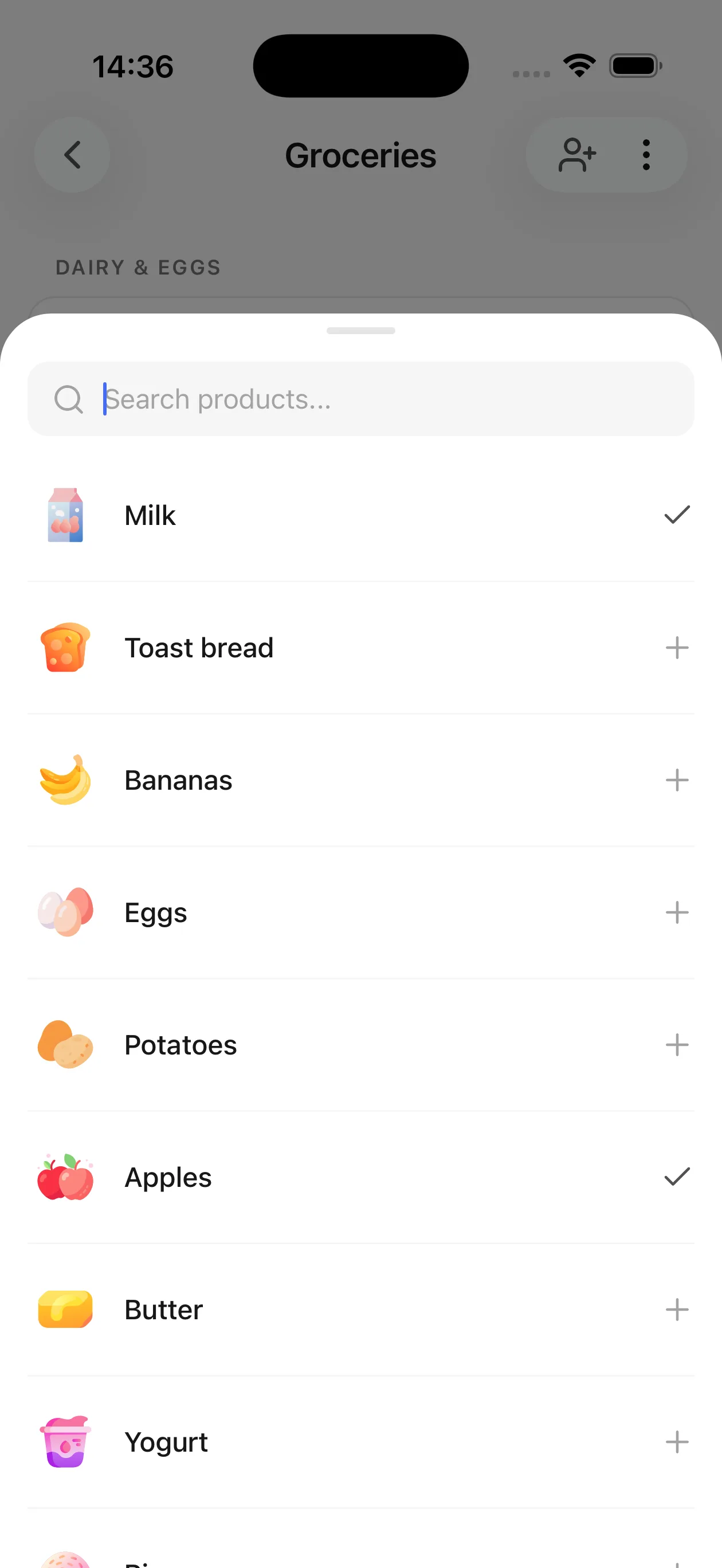 App screenshot