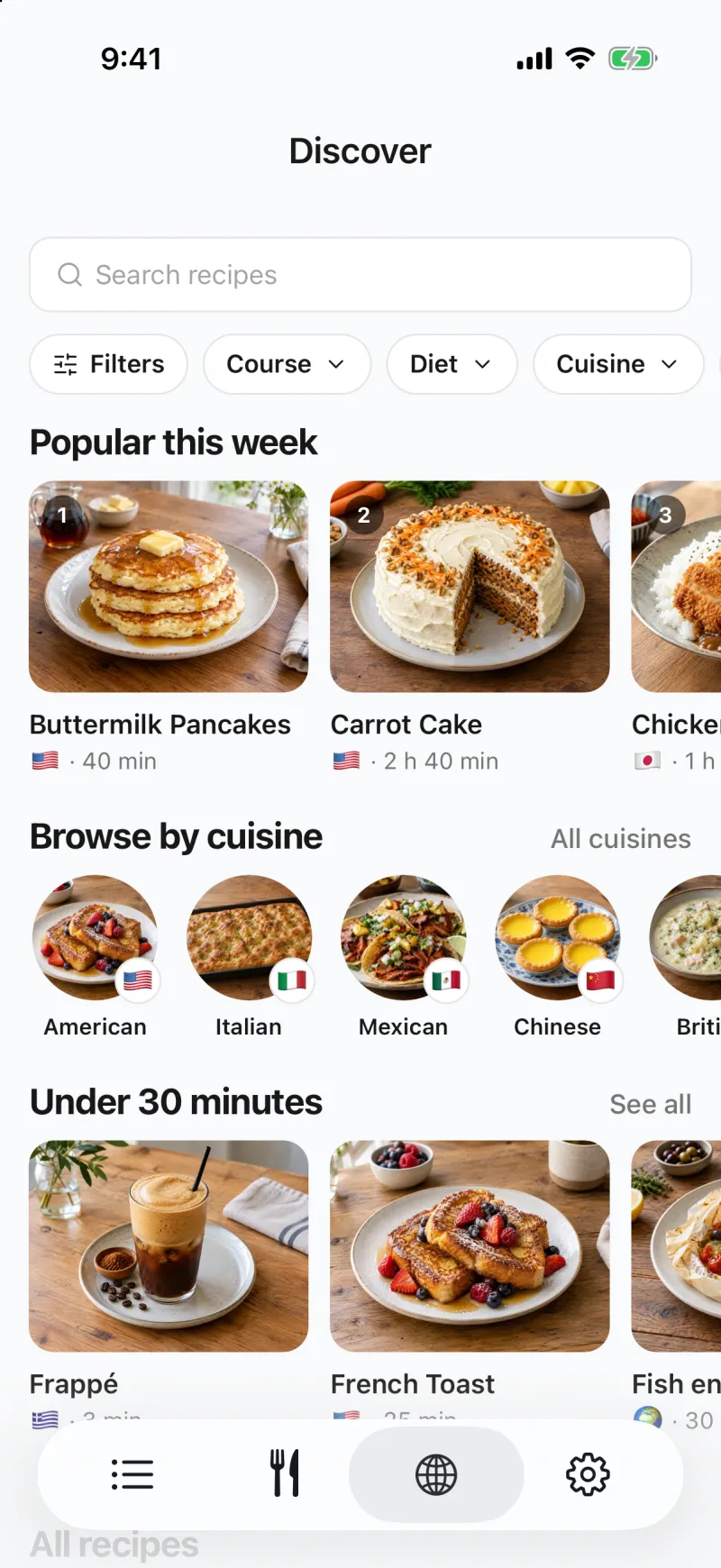 App screenshot