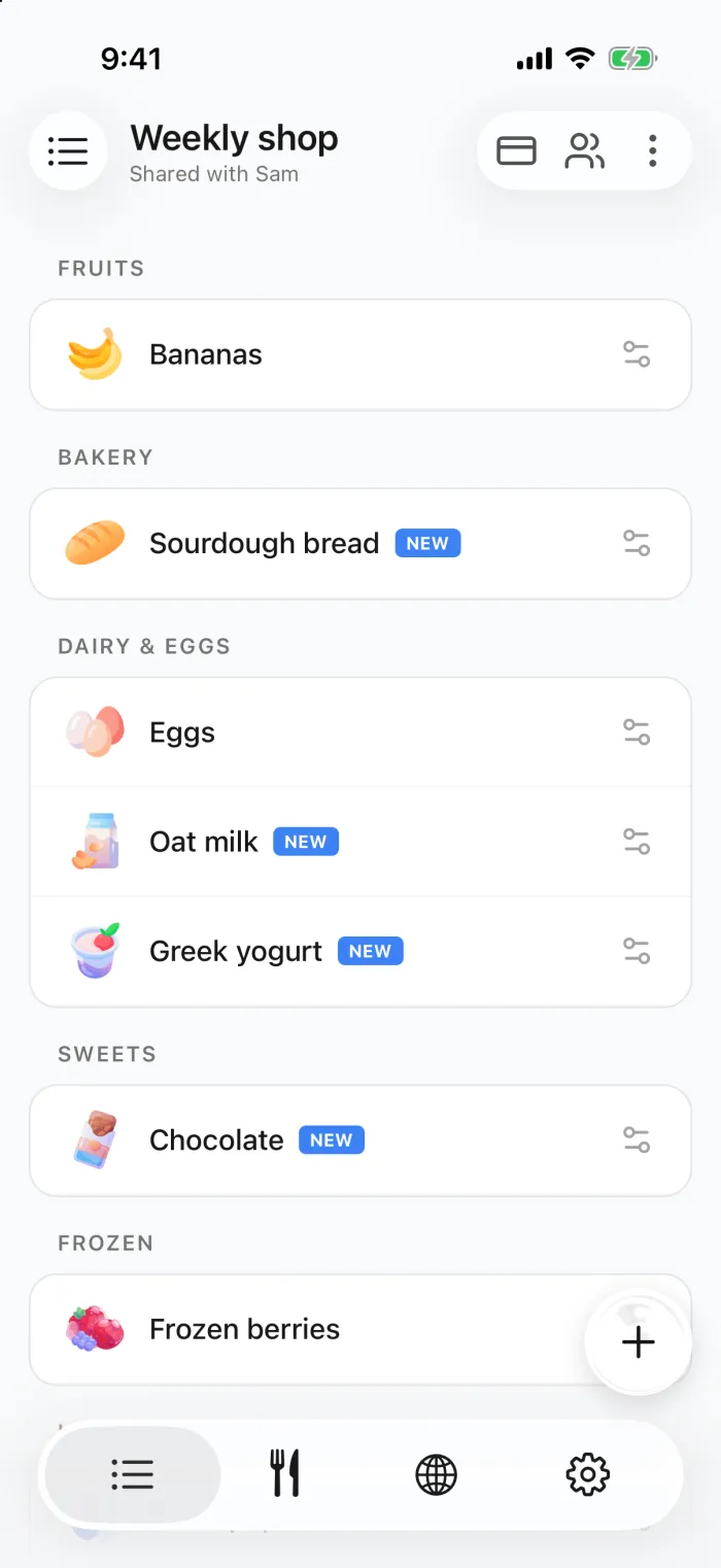 App screenshot