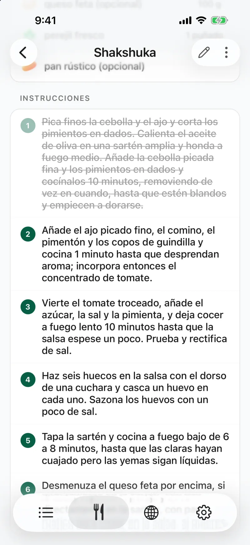 App screenshot