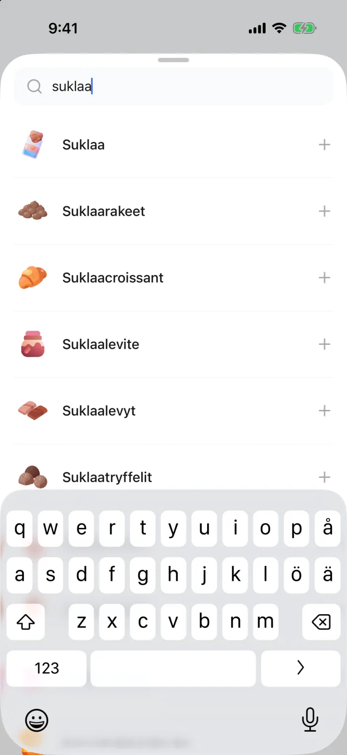 App screenshot