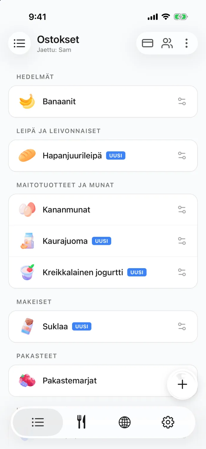 App screenshot