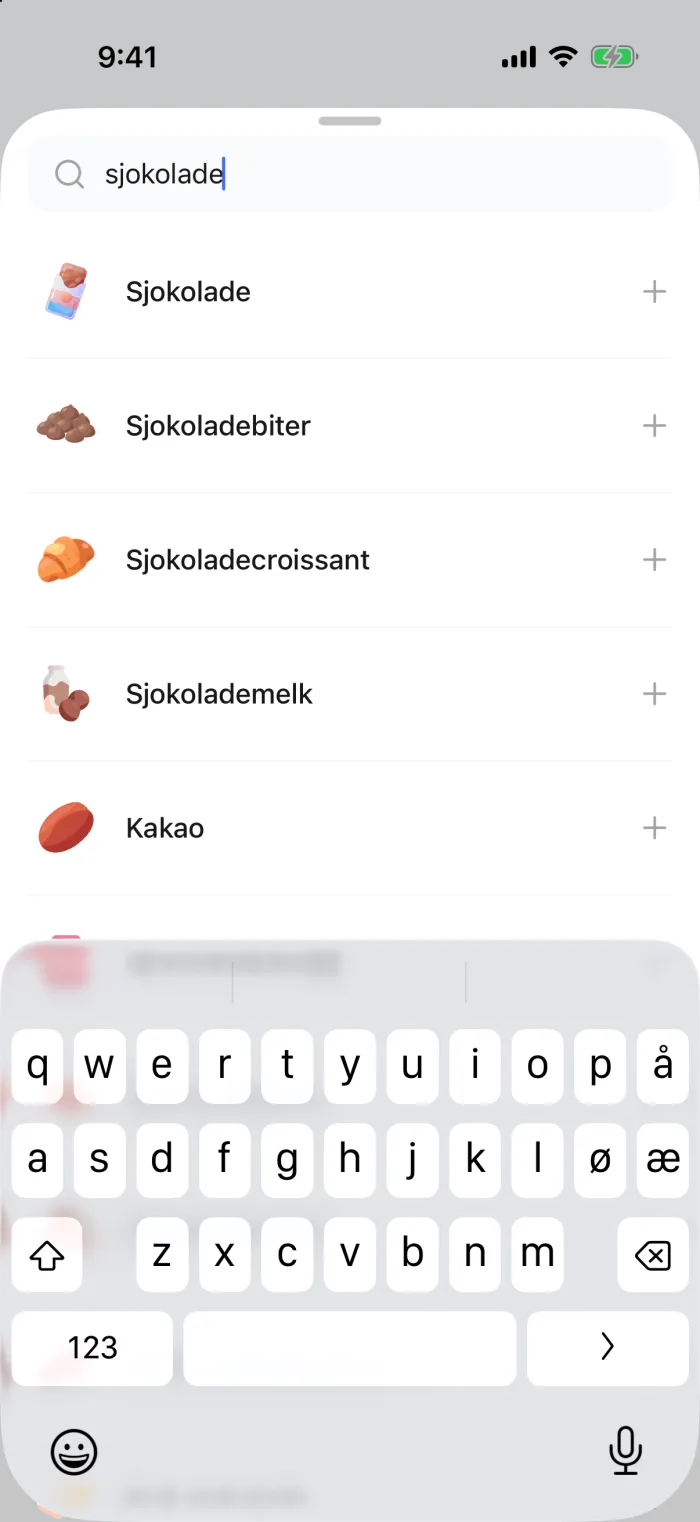 App screenshot