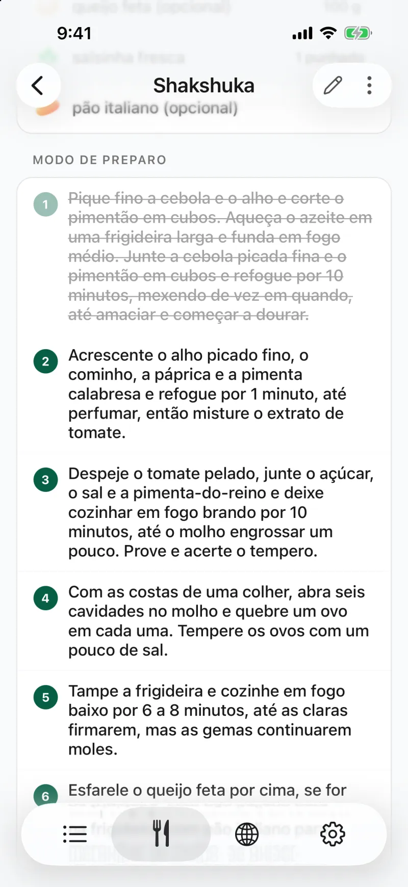 App screenshot