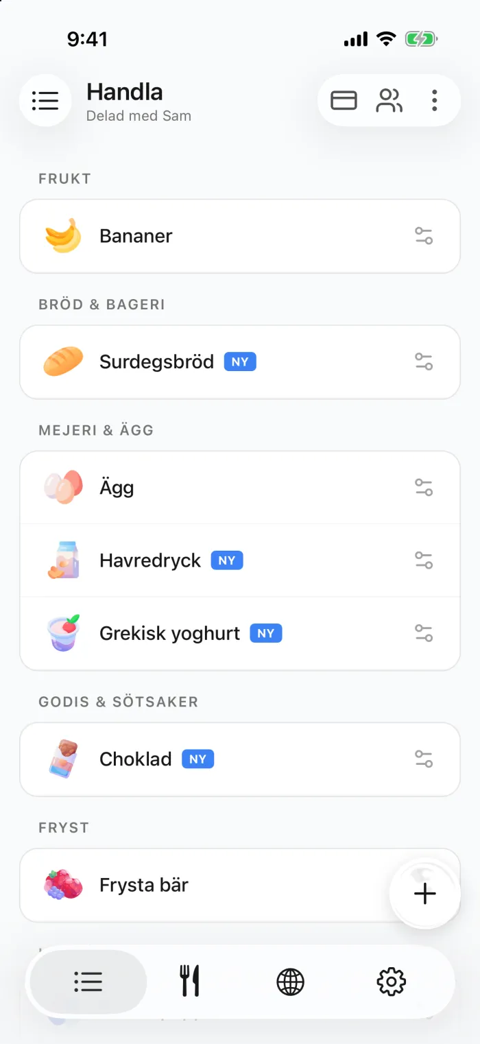 App screenshot